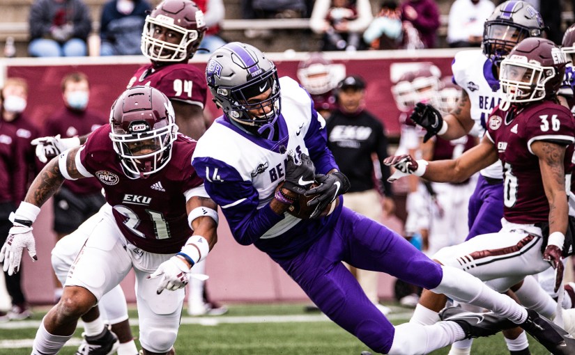 College Football: No. 11 Bears rally late but fall to Eastern Kentucky&nbsp;31-28