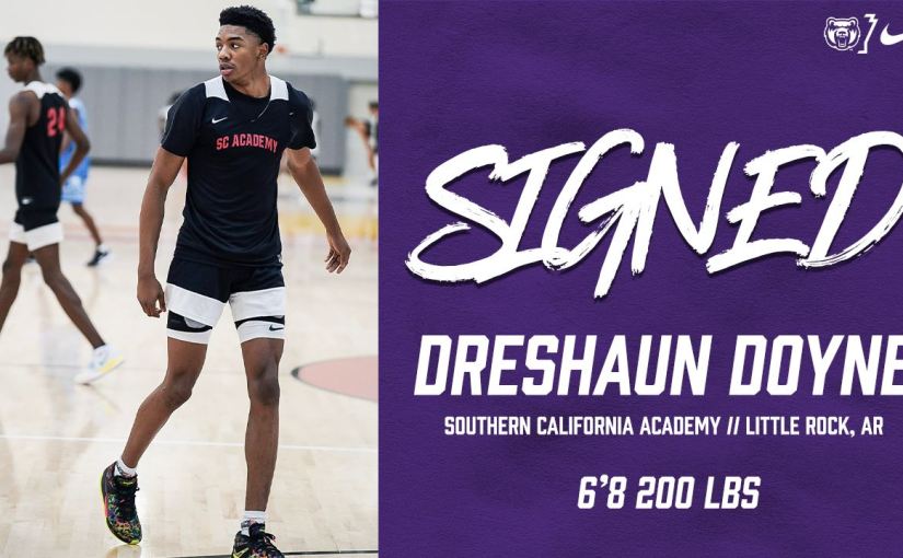 UCA Men’s Basketball inks Doyne for&nbsp;2022